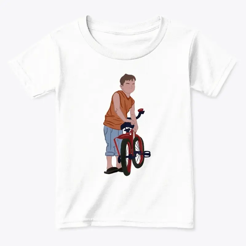 Boy on Bike Design